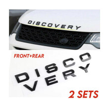 2Set Bonnet+tailgate lettering for Land Rover DISCOVERY 5 Front Rear