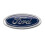 Grade dianteira Ford de 7 polegadas (17,5 x 7 cm) com emblema Ford - Azul 1