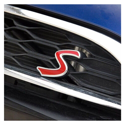 MINI Cooper Rode 'S' 3D Metalen Front Grill Badge-embleem 2