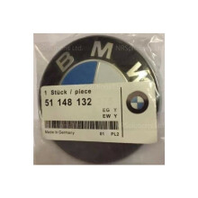 Emblema de capô BMW 82 mm compatível com 1 3 5 6 X Z M E92 E81 E60 M3 51148132375