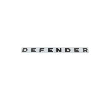 Badge de capot Defender, lettrage 3D, 570 mm x 35 mm, compatible avec Land Rover
