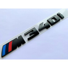 Zwarte M340I-badge achterklep voor BMW 3-serie M3 Sport F30 F31 F34 G20