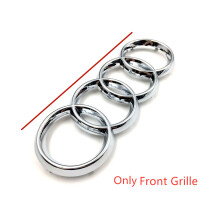 (Zilver, 285CM) Audi badge ringen set voor grille achterklep A3 A4 A5 A6 A7 Q3 Q5 Q7 Q8 S6 S7 TT