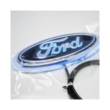 4d Led Auto Vorne Und Hinten Logo Licht Abzeichen Lampe Emblem Aufkleber Für Ford