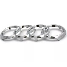 Audi Rings 285mm Front Hood Grille Emblem Badge Decal A6 A7 Q3 Q5 Q7