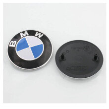 Blau/Weiß BMW Motorhaube 82mm Abzeichen Emblem