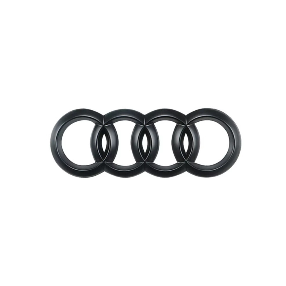 Stemma Posteriore Nero Lucido Per Audi A6 – Logo Bagagliaio Tuning, Sostituzione OEM Facile E Resistente