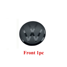 (Frente 1 peça, Tiguan 17-20) Emblema preto para espelho ABS, grade dianteira, porta-malas traseiro,
