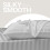 (Pillowcases Pair, Silver) Moonlight 4PC Satin Stripe Duvet Cover Set with Sheet & Pillowcases 1