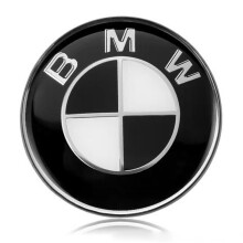 (2#) 45mm Badge Embleem Stuurwiel Airbag Sticker Logo Voor BMW Auto Carbon Zwart/Blauw/Rood