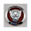 (Red) Suitable for Jaguar hood front grille Logo(7.2cm) 2