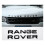 RANGE ROVER Schriftzug Abzeichen Emblem schwarz glänzend vorne oder hinten 1