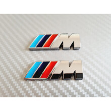 Emblema de asa BMW M Sport - Cromado (Par)