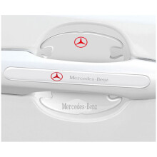 (Mercedes-Benz) 8x Autodeurgreepkom Anti-kras Beschermhoes Stickers Accessoires