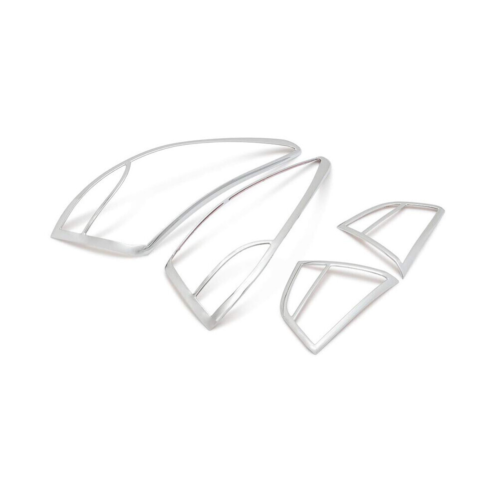 Pour IX35 2010-2014, garnitures de décoration de capot de feu arrière en ABS chromé de haute qualité, accessoires