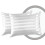 (Pillowcases Pair, White) Moonlight 4PC Satin Stripe Duvet Cover Set with Sheet & Pillowcases 1