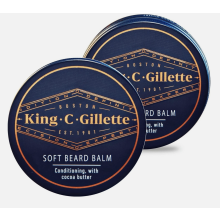 King C. Gillette Beard Balm Soft with Cocoa Butter 100ml x 2