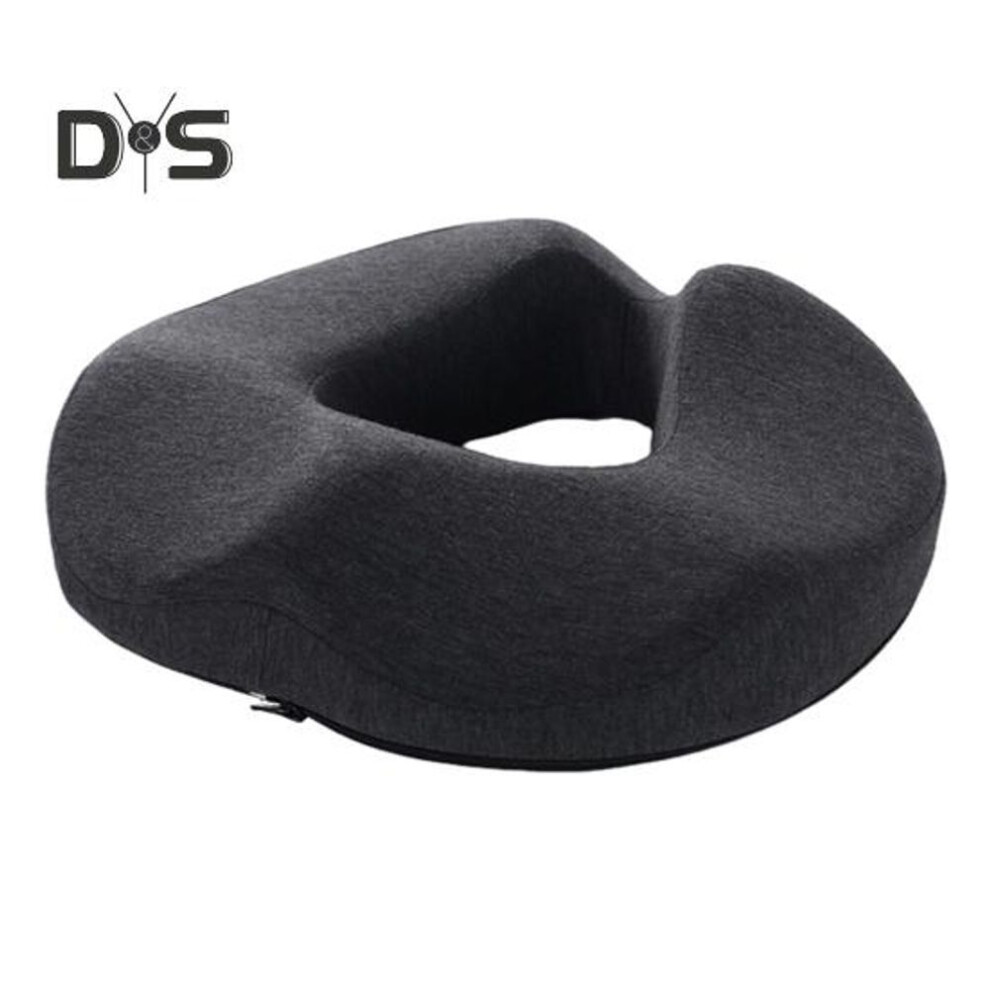 (dark gray) Hemorrhoid Seat Pad Non Slip Chair Pad For Dining Chairs Thick Memory Foam Comfortable Support Body Protection Office Chair Seating Mat