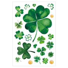 C Patricks Day Decorations Stickers