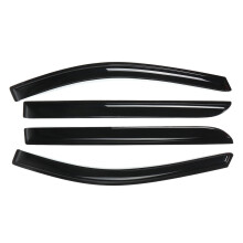 Lot de 4 pare-soleil extérieurs en plastique style Mugen pour Honda Odyssey 2005-2010, pare-soleil, déflecteur