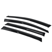 Lot de 4 pare-soleil latéraux extérieurs en plastique pour Toyota RAV4 2013-2018, déflecteurs de protection contre