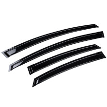Lot de 4 pare-soleil extérieurs en plastique pour Toyota Prius 3e ZVW35 2010-2015, pare-soleil, déflecteur de