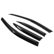 Lot de 4 pare-soleil extérieurs ondulés en plastique pour Acura TSX 2009-2014 Sedan CU2