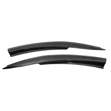 Lot de 4 déflecteurs de vent, de pluie, de soleil et de fumée pour Ford Fiesta V MK6 Sedan Hatchback 00-09