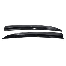 Lot de 4 déflecteurs de vent, de pluie, de soleil et de fumée pour Renault Megane MK4 Berline 4 portes (2017 et