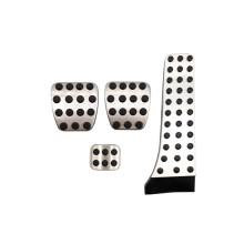 1 set di pedali per auto, acceleratore modificato, freno, area di riposo, pedale antiscivolo, accessori decorativi