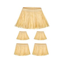 Kit di paglia, accessori per costumi in carta, lacci per collo, braccia e caviglie per decorazioni accessorie