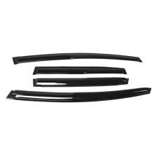 Lot de 4 pare-soleil extérieurs en plastique ondulé pour Honda 2nd GE8 2009-2014, pare-soleil, pare-pluie, déflecteur