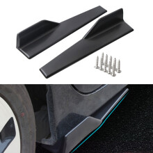 Nuove minigonne laterali nere da 45 cm per auto, con spoiler a bilanciere, alette decorative per BMW E90, E91,