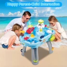 Kids Fishing Game Water Play Table Summer Sensory Activity Play Toy