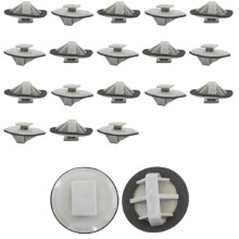 Mean Mug Auto 13126-19133A 20x Clip di fissaggio per modanatura sottoporta