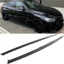 BMW Serie 3 F30 F31 M Performance Style Minigonne laterali estese Carbon Look