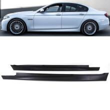 Minigonne laterali stile M5 per BMW Serie 5 F10 F11 2010-2016, nero opaco