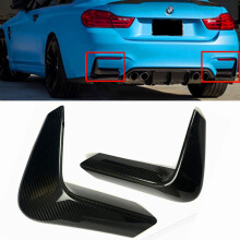 Copertura angolare paraurti posteriore in fibra di carbonio per BMW F80 M3 F82 F83 M4 2015-2018