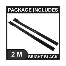 (2M Nero Brillante) Per BMW Benz Toyota Audi Nissan Honda Sport Style Modifica Auto