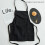 Unisex 2 Pocket Black Kitchen Apron Bib, One Size in Medium 5