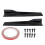 2 X Universal Car Glossy Black Side Skirt Rocker Splitters Canard Diffuser Winglet Wing 2