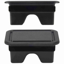 Per coperture per tasche portapacchi Ram 1500, copertura per tasche portapacchi Rail (set da 2)