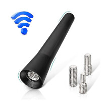 Auto-fm-dab-antenne Autoradio-antenne 6,5 cm Kurze Mini-autoantenne Mit Leistungsstarker Fm/am/dab-empfangsfunktion