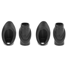2 paar antenne rubberen afdichtingen onder en boven A1248270898 A1248270798 voor W124 A124 C124 Limousine Coupé