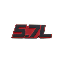 (57l-negro-rojo) 3D 3.0L 5.7L 4.7L 3.5L 6.0LL para Ford BMW Honda Toyota Subaru Off Road