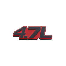 (47 l-negro-rojo) 3D 3,0 l 5,7 l 4,7 l 3,5 l 6,0 l para Ford BMW Honda Toyota Subaru todoterreno