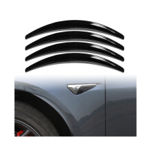 4 pezzi/set di passaruota per auto, strisce di rivestimento per parafanghi laterali per Tesla Model 3 2017, 2018,