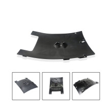 Revestimiento de paso de rueda negro LBQ, revestimiento de paso de rueda de plástico negro con solapa interior,