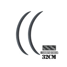 (sx2) Auto spatbordverbreders Expander Boog Wielbeschermer Wenkbrauw Body Kit Lip Carbon