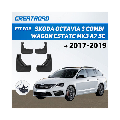 Pour Skoda Octavia 3 Combi Wagon (avec passage de roue) Break A7 5E (2017-2018) 1